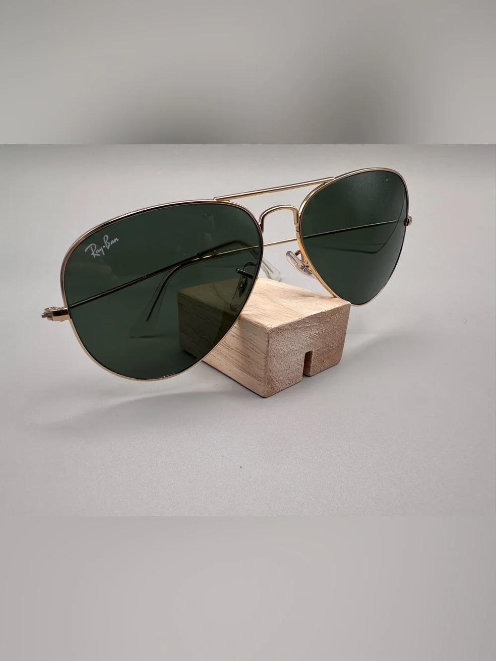 Ray-Ban RB3025 Aviator Large Metal Sunglasses Gold L0205 58-14 3N Made in Italy